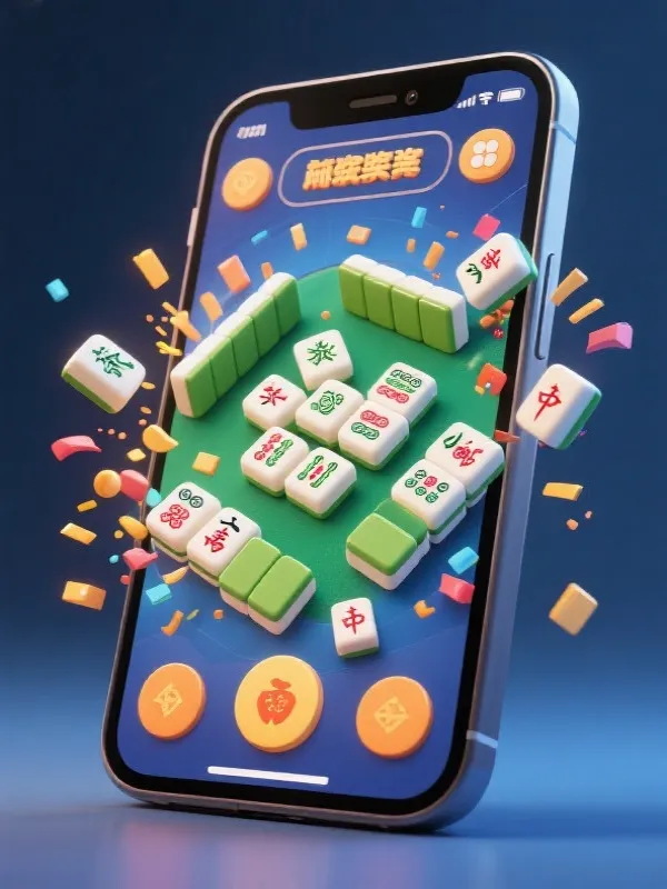 麻将游戏胜利特效